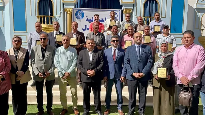 مستقبل وطن مغاغة يكرم 60 شخصية عمالية