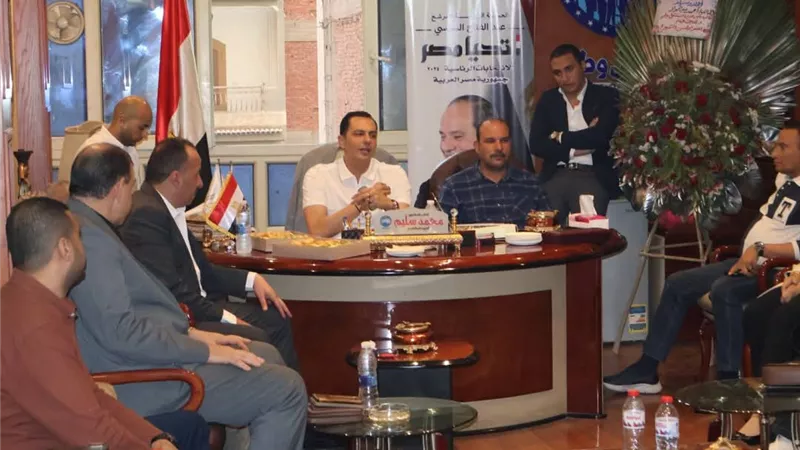 زيارة مفاجئة لنائب رئيس حزب مستقبل وطن لمقرالشرقية