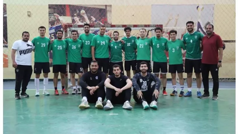 جامعة القاهرة تفوز بالمركز الأول ببطولة كرة اليد للجامعات