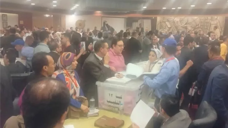 غلق باب التصويت بانتخابات التجديد النصفي لنقابة الصحفيين