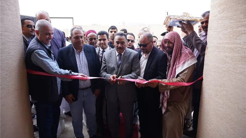 محافظ مطروح يفتتح مبنى الوحدة البيطرية بالسلوم