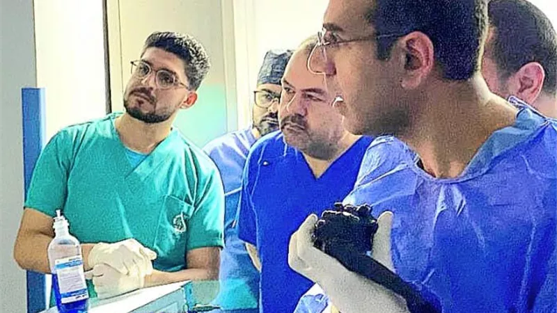 فريق طبى بالفيوم ينجح فى شق عضله الفؤاد