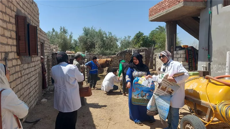 جامعة القناةتقدم خدمات صحية وزراعية وبيطرية مباشرة للمواطنين