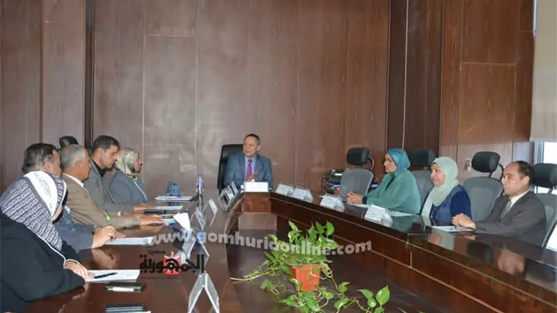 تطبيق معايير السلامة والصحة المهنية بكليات جامعة دمياط