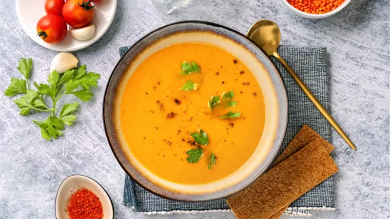 شوربة العدس الصحية