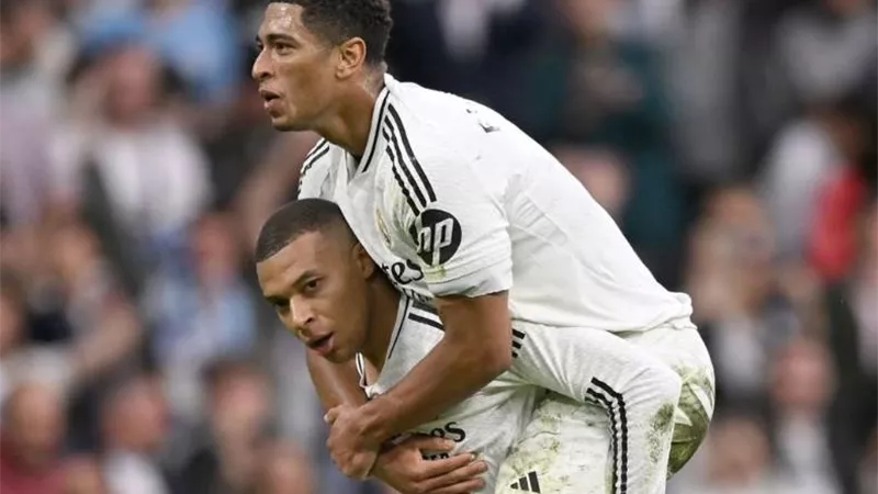 ريال مدريد يفاجئ سلتا فيجو بثنائية جولر ومبابي فى الشوط الأول