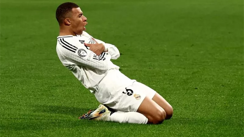 هدف كيليان مبابي فى موقعة ريال مدريد وسلتا فيجو - فيديو