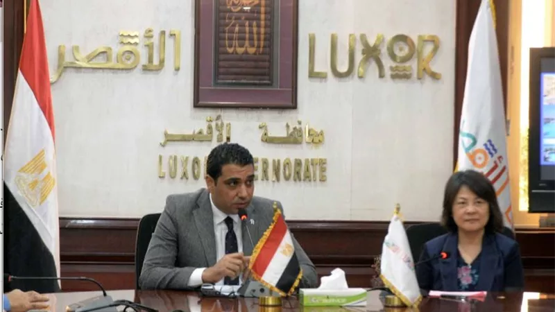 نائب محافظ الأقصر يستقبل وفد مقاطعة تشجيانغ الصينية