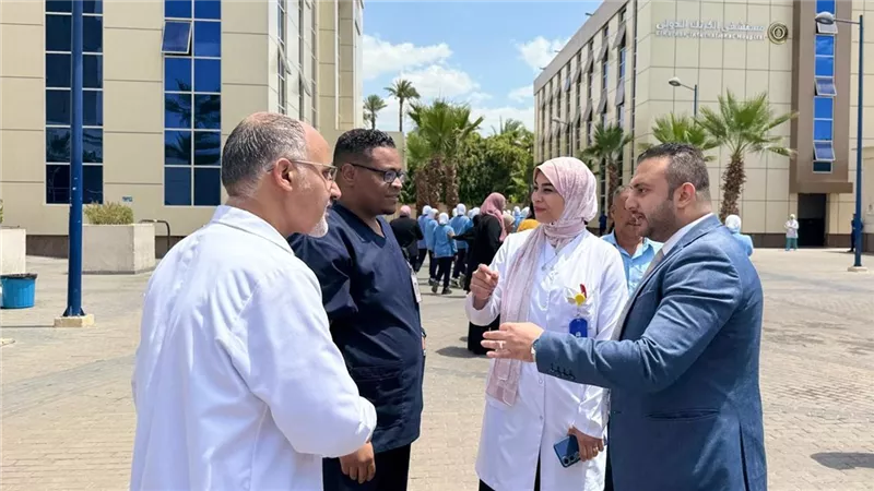 مدير الرعاية الصحية بالأقصر يتفقد أعمال تطوير طوارئ مستشفى الكرنك