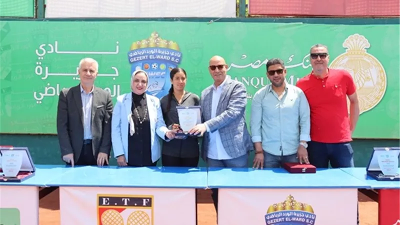 سيطرة مصرية لبطولة جزيرة الورد الدولية للتنس J60