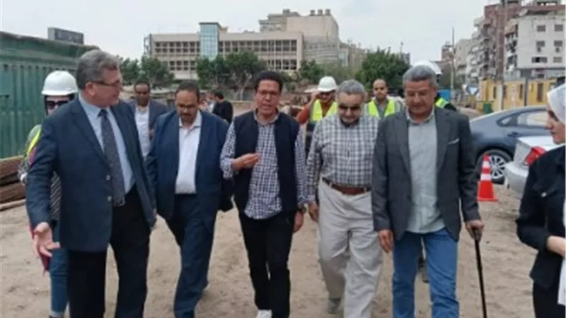 رئيس جامعة بنها يتفقد عدداً من المنشآت الجديدة بكفر سعد