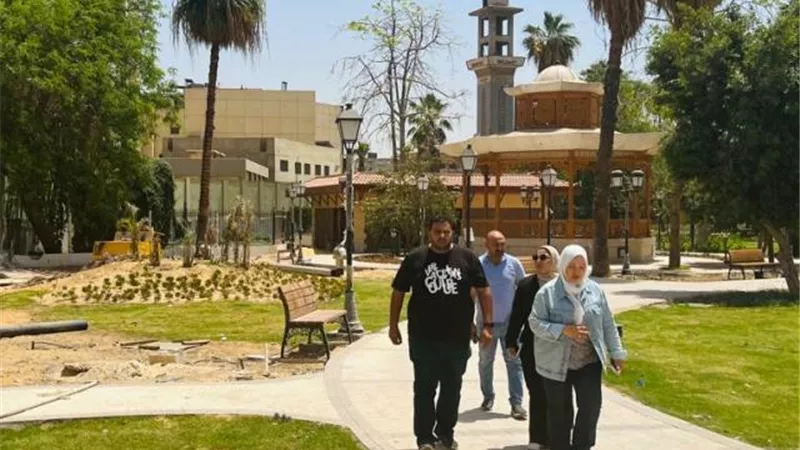 جهاز مثلث ماسبيرو يكشف تفاصيل تطوير حديقة الأزبكية والأوبرا.. صور