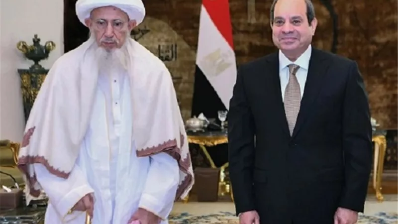 سلطان البهرة يشيد بدور مصر القيادي في تحقيق السلام بالمنطقة