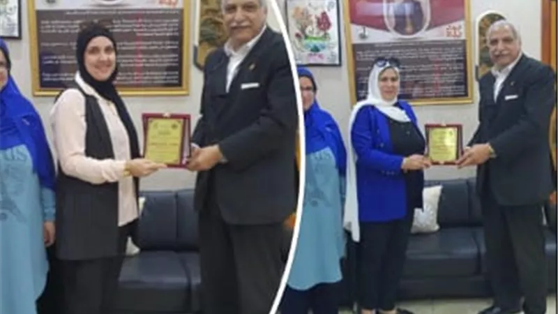 مدير تعليم القليوبية يكرم النماذج المتميزة بمسابقه100معلم متمكن مبدع1