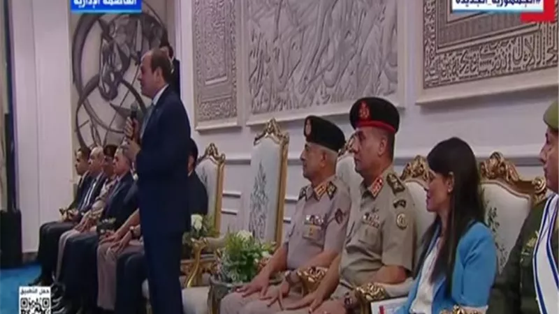 الرئيس السيسي يعلن افتتاح بطولة العالم العسكرية للفروسية رقم 25