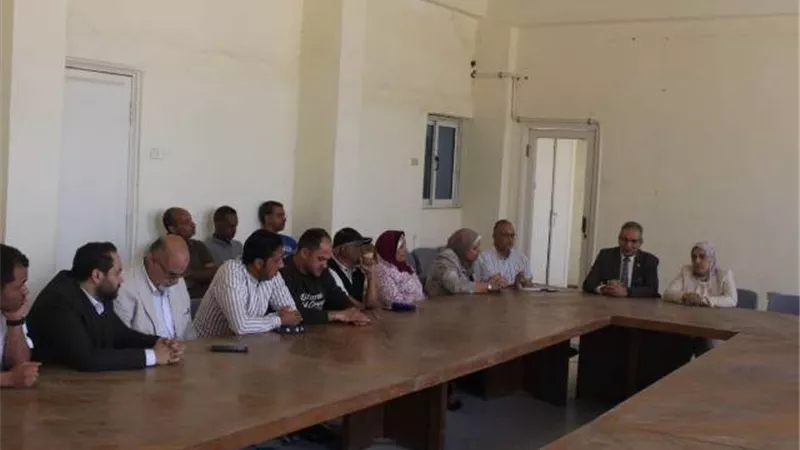 رئيس القومى لعلوم البحار تتفقد فرع خليجي السويس والعقبة