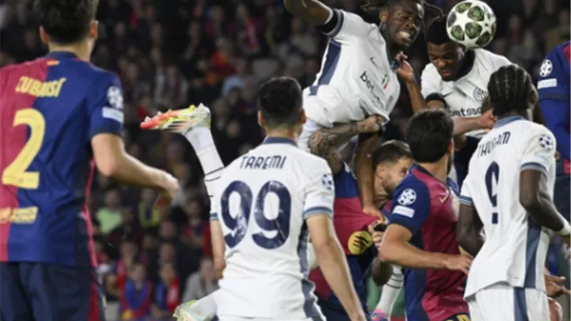 دوري أبطال أوروبا.. موعد مباراة برشلونة وإنتر ميلان والقناة الناقلة