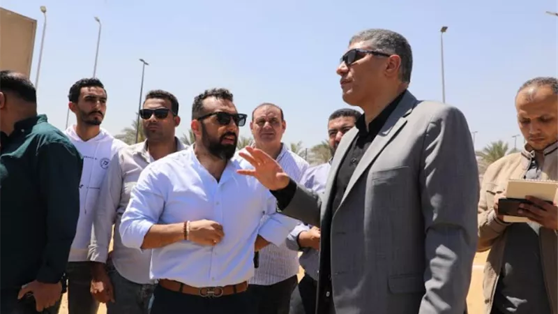 محافظ الجيزة يتابع أعمال تطوير طريق مصر إسكندرية الصحراوى
