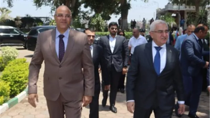محافظ القليوبية يستقبل سفير أذربيجان بالقناطر الخيرية