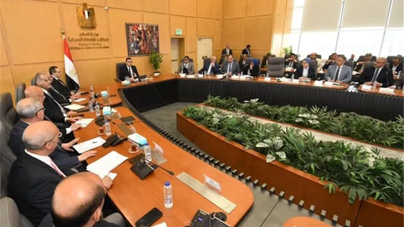 وزير الإسكان يوجه باستخدام المنتج المحلي بمشروعات الوزارة