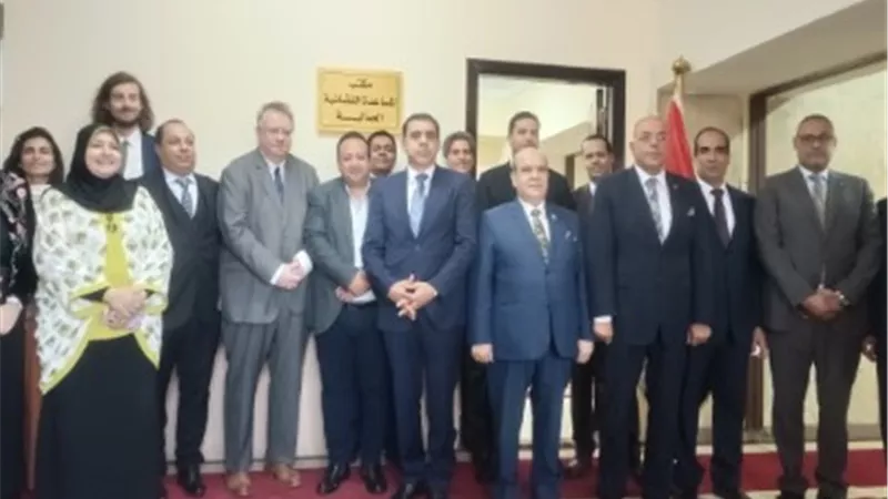 افتتاح مكتب المساعدة القانونية العمالية بمحكمة جنوب بنها الابتدائية