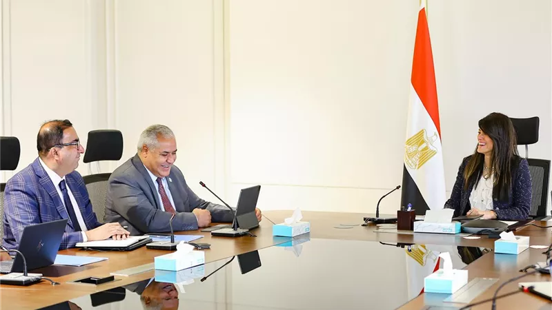 المشاط تعقد اجتماعا مع المدير العام المساعدوالممثل الإقليمي للفاو