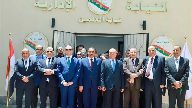 رئيس النيابة الإدارية يشهد افتتاح المقر الجديد بالعلمين الجديدة