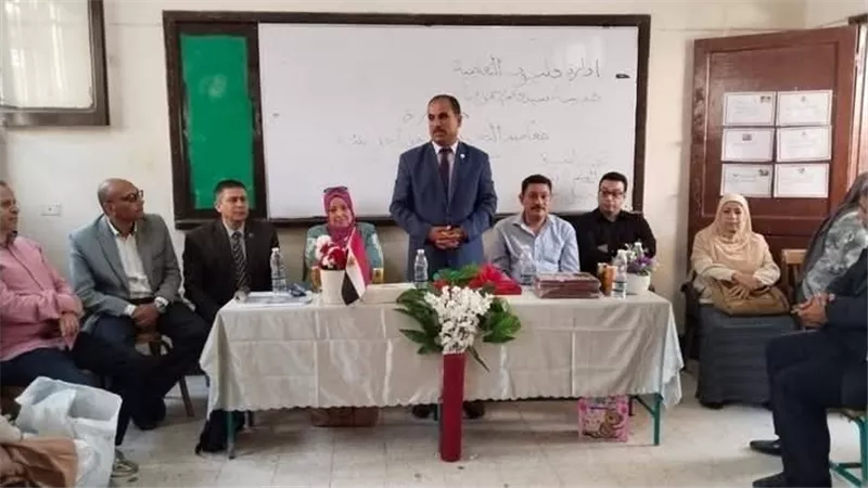 فعاليات مبادرة معا ضد التحرش بتعليم قليوب