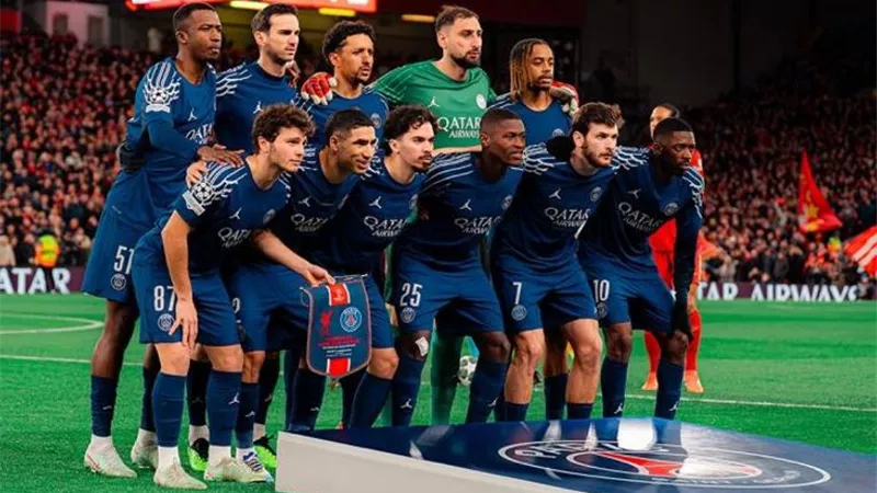 شاهد .. فرحة لاعبى باريس بعد التأهل إلى نهائي دورى الأبطال