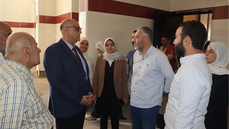 محافظ القليوبية يتابع أعمال إحلال وتطوير مجزر كفر شكر الآلي