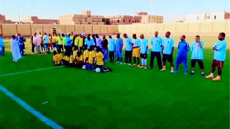 7ملاعب قانونية لكرة القدم بإدارة شباب نصر النوبة