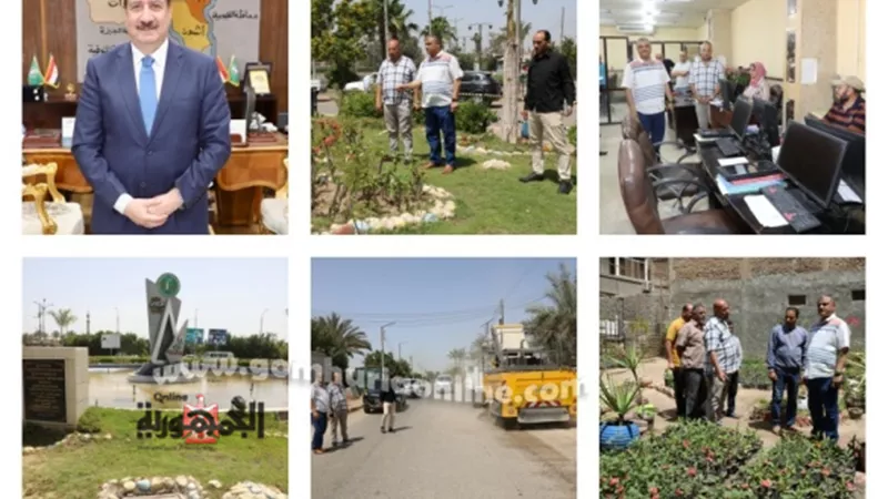 النمر يفاجئ المركز التكنولوجي ويتابع منظومة النظافة بقويسنا