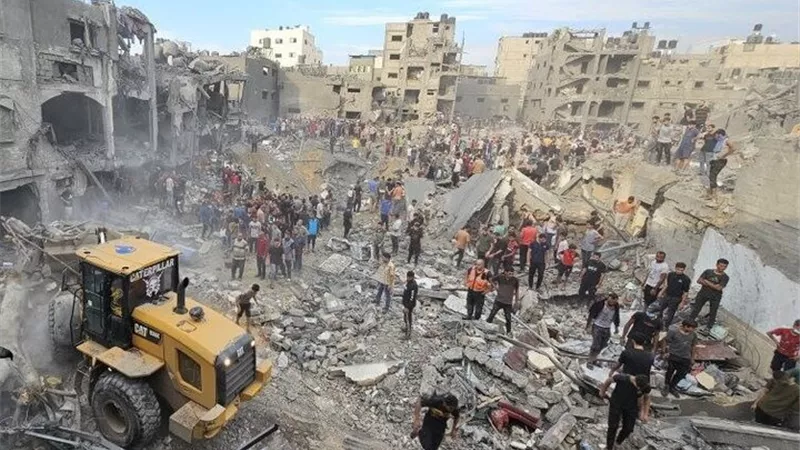 استشهاد 15 فلسطينيا بقصف إسرائيلي لقطاع غزة