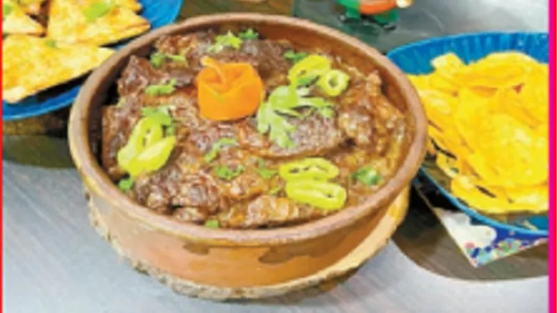 طاجن اللحم بالبصل