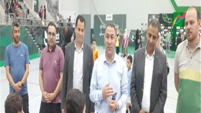 مدير الرياضة ولجنة وزارة الشباب يتفقدون تدريبات 