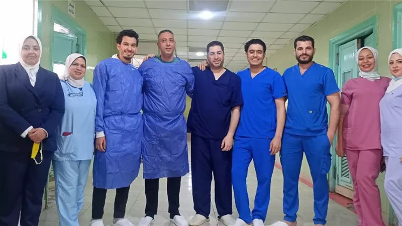 ٤٠ عملية جراحية بمستشفى كفر الدوار العام