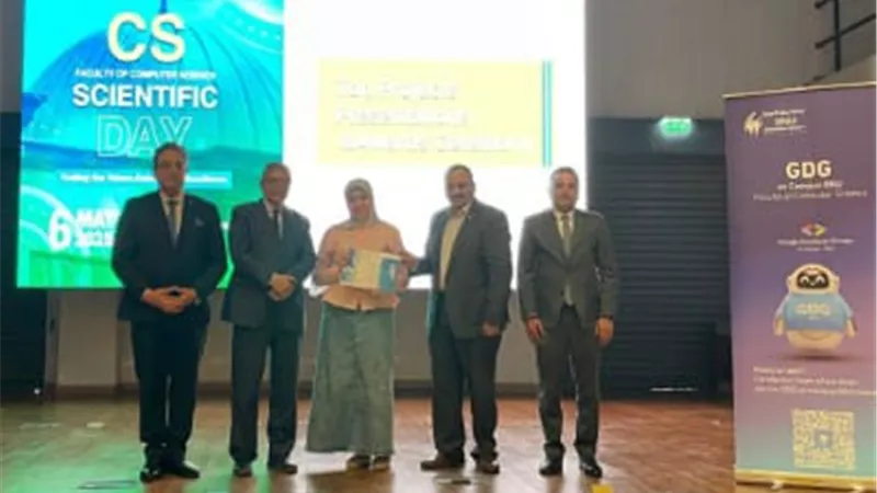 علوم الحاسب بجامعة بنها الأهلية تكرم المتفوقين في اليوم العلمي