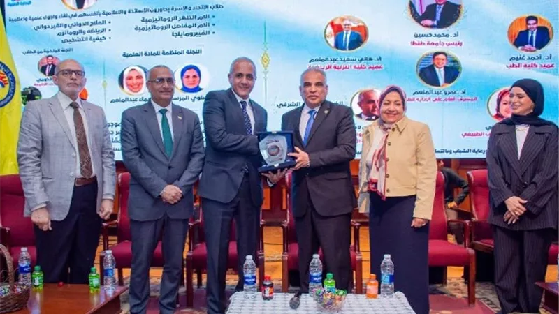 رئيس جامعة طنطا يعلن نتائج مسابقة 