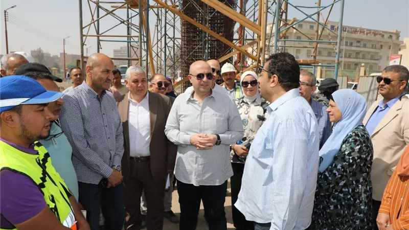 محافظ بني سويف سرعة الانتهاء من نقل خط الغاز بمشروع كوبري الشاملة
