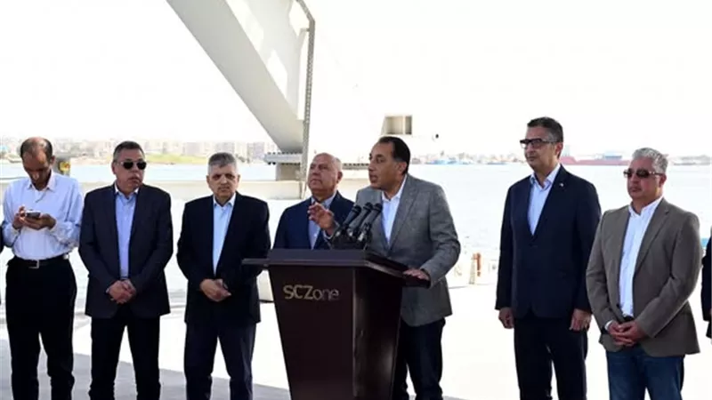 مدبولي: مشروعات بورسعيد تجسد رؤية السيسي لتحويل قناة السويس لمركز تنموي عالمي