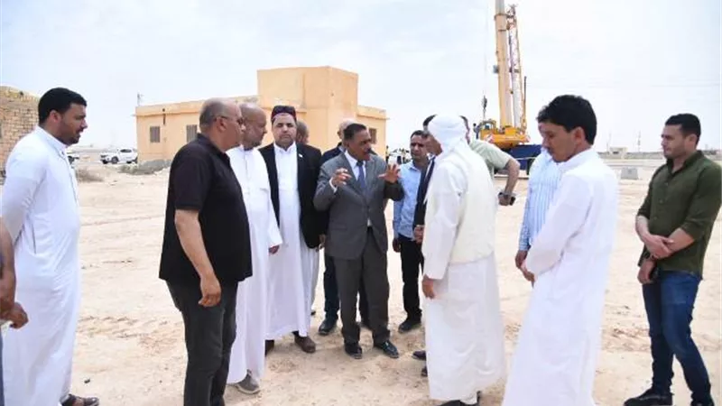 موقع مجمع للخدمات برأس الحكمه على مساحة ١٩ فداناً فى اطنوح
