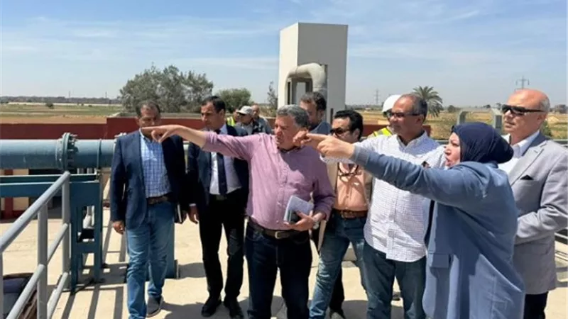 نائب وزير الإسكان يقوم بجولة تفقدية موسعة بمحافظة الشرقية