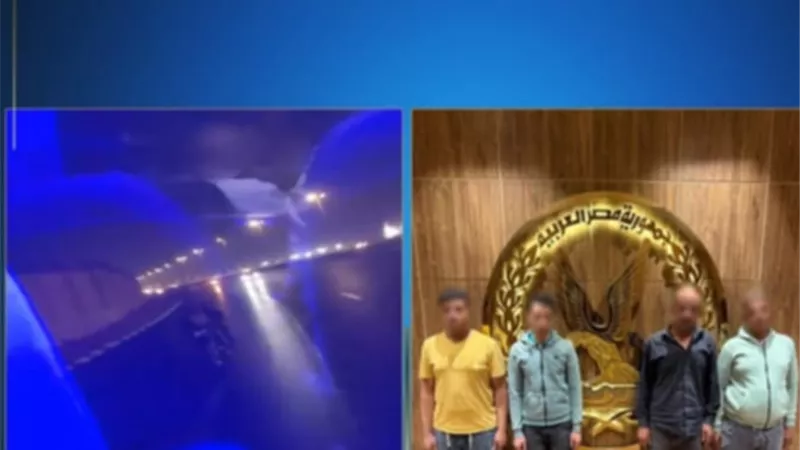 الداخلية تكشف ملابسات فيديو تحطيم زجاج 