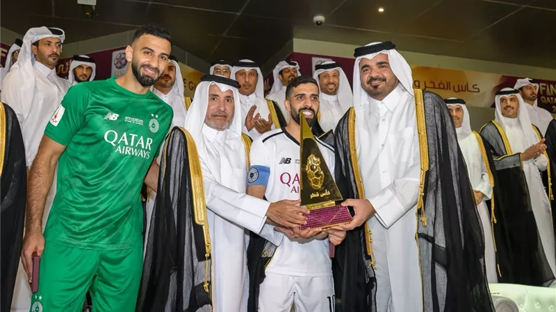 السد يفوز علي الدحيل بركلات الترجيح ويتوج بلقب كأس قطر 2025