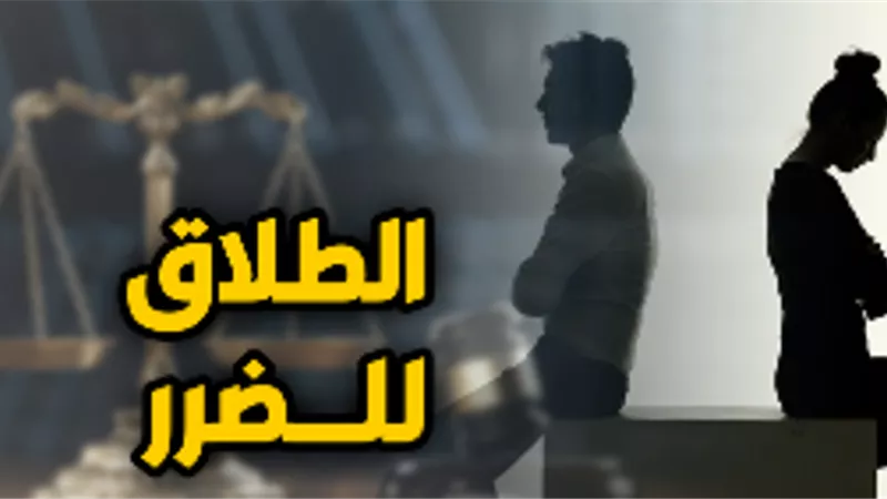 الطلاق للضرر.. شروطه وآثاره القانونية وفق القانون المصري