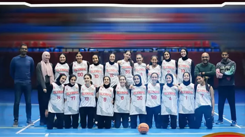 سـيـدات سلة الأولـيـمـبـى تصعدن إلـى الـدورى الـمـمـتـاز