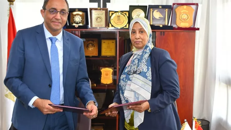 بروتوكول تعاون بين المحافظة و هيئة المساحة لتنفيذ مخطط حضري شامل
