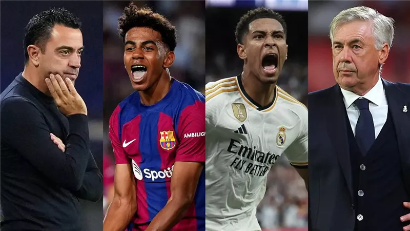كلاسيكو الارض بث مباشر مباراة ريال مدريد وبرشلونة في مباراة حسم الليغا الاسبانية