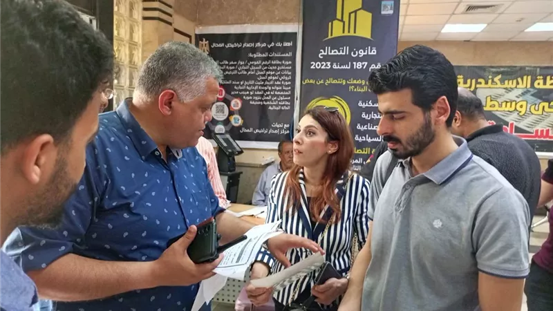 سرعة انهاء طلبات التصالح بوسط الاسكندرية