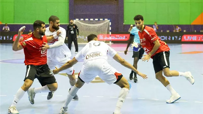 الأهلى يهزم الزمالك ويصل لنهائي كأس السوبر الأفريقى لليد